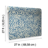 Wallpaper Rowan Wallpaper // Dusty Blue 