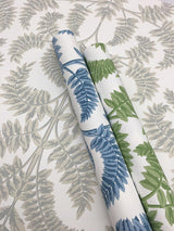 Wallpaper Royal Fern Damask Wallpaper // Green 