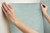 Wallpaper Sand Crest Wallpaper // Light Blue 