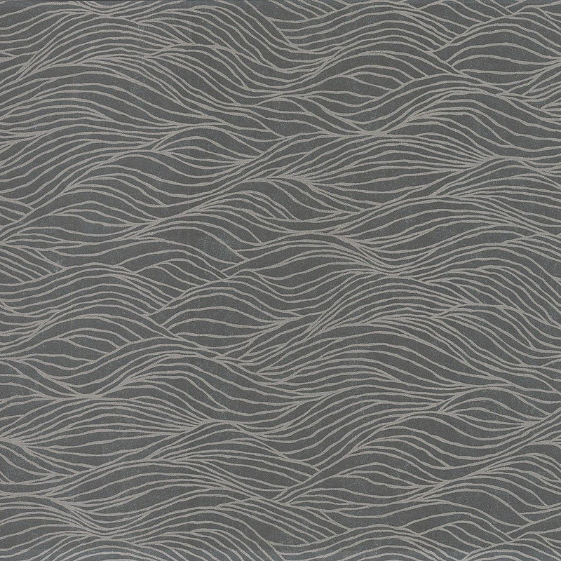 Wallpaper Sand Crest Wallpaper // Silver 