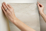 Wallpaper Sand Crest Wallpaper // Tan 