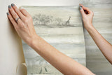 Wallpaper Savanna Sunset Peel & Stick Wallpaper // Beige 