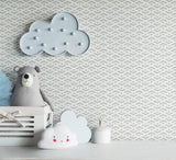 Wallpaper Savannah Peel & Stick Wallpaper // Grey 