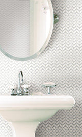 Wallpaper Savannah Peel & Stick Wallpaper // Grey 