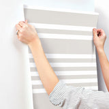Wallpaper Scholarship Stripe Wallpaper // Beige 