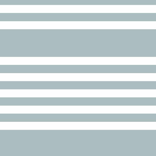 Wallpaper Scholarship Stripe Wallpaper // Blue 