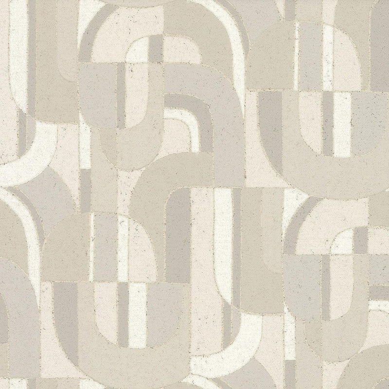 Wallpaper Sculpture Garden Wallpaper Sample // Neutral 8 x 10 