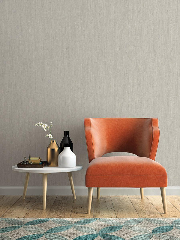 Wallpaper Seagrass Wallpaper // Cream & Grey 