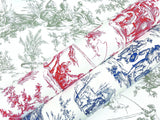 Wallpaper Seasons Toile Wallpaper // Navy 