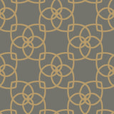 Wallpaper Serendipity Wallpaper // Grey & Gold Metallic 