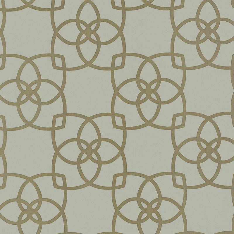 Wallpaper Serendipity Wallpaper // Light Grey & Light Brown 