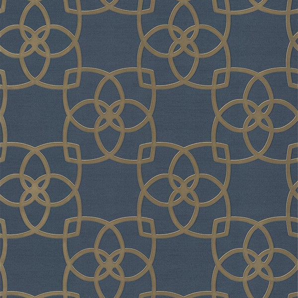 Wallpaper Serendipity Wallpaper // Navy 