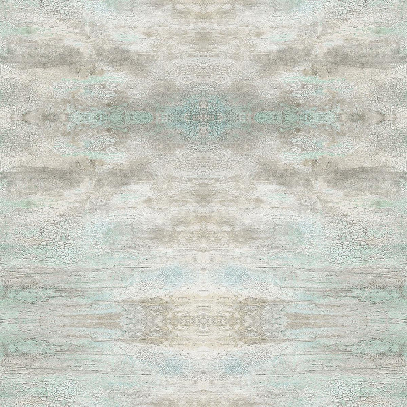 Wallpaper Serene Jewl Wallpaper Sample // Blue & Grey 8 x 10 