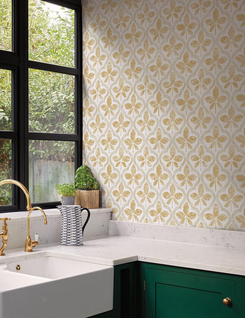 Wallpaper Sevilla Wallpaper // Ochre 