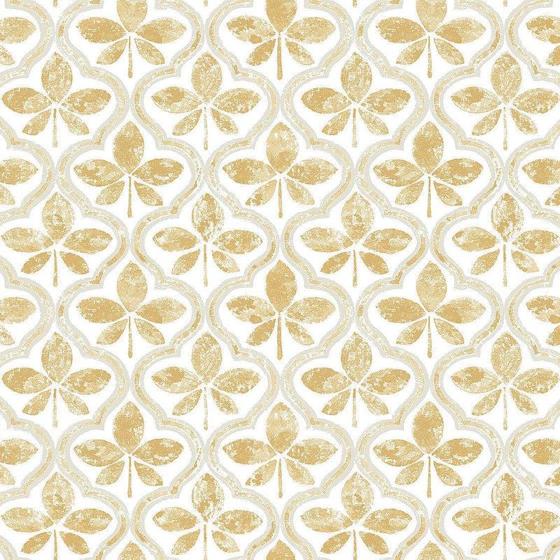 Wallpaper Sevilla Wallpaper Sample // Ochre 8 x 10 