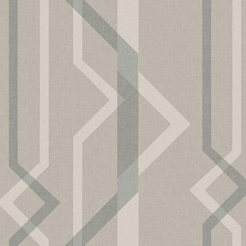 Wallpaper Shape Shifter Wallpaper // Beige 