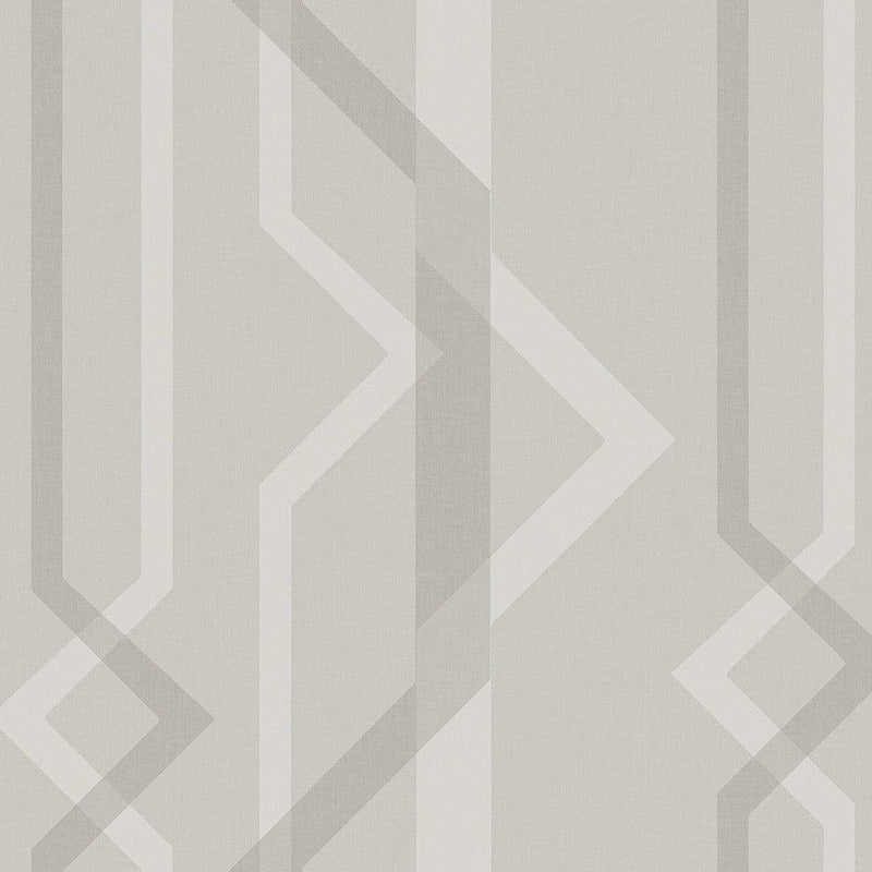Wallpaper Shape Shifter Wallpaper Sample // Grey 8 x 10 