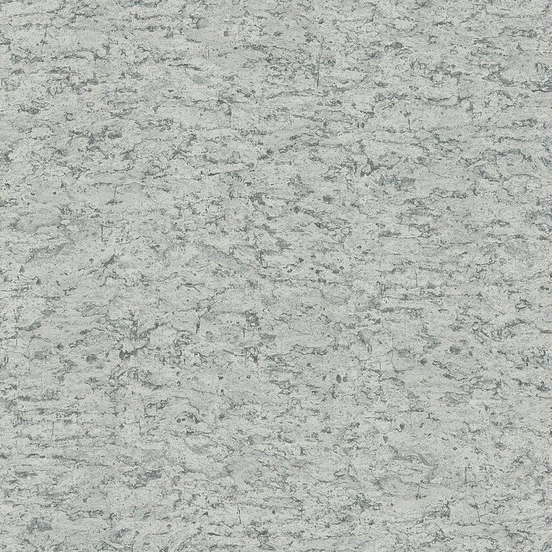 Wallpaper Shimmering Cork Peel & Stick Wallpaper Sample // Grey 8 x 10 