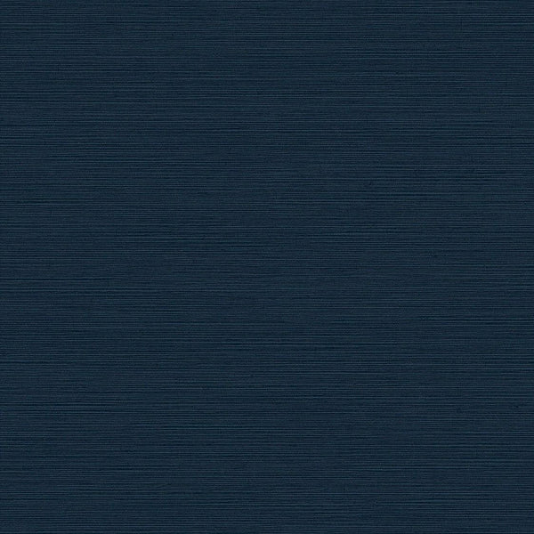 Wallpaper Shining Sisal Grasscloth Wallpaper // Dark Blue Metallic 