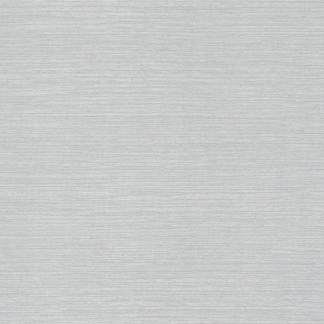 Luxury Silver Metallic Wallpaper | Shining Sisal Grasscloth | Wall Decor