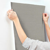 Wallpaper Shining Sisal Grasscloth Wallpaper // White 