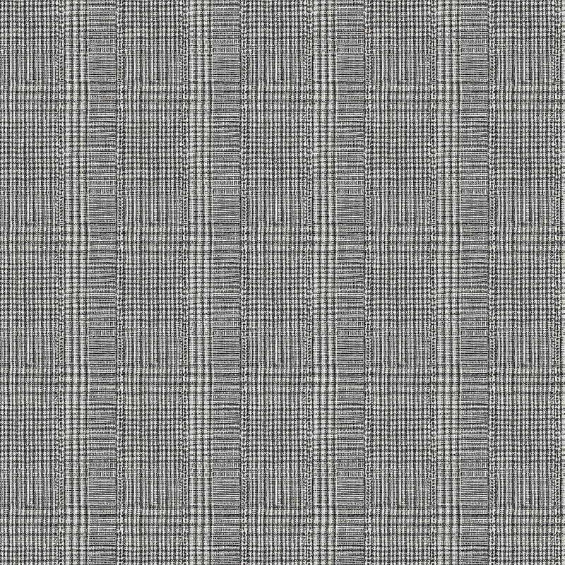 Wallpaper Shirting Plaid Wallpaper // Black 