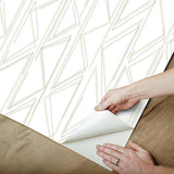 Wallpaper Sideways Sketch Wallpaper // Beige 
