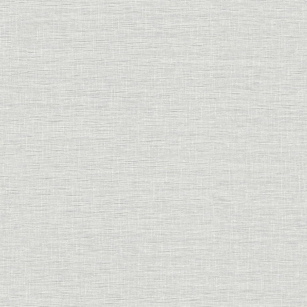 Wallpaper Silk Linen Weave Wallpaper // Grey 