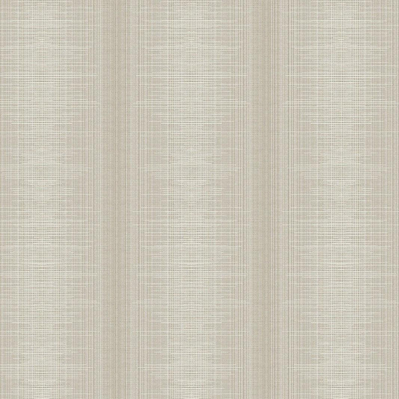 Wallpaper Silk Weave Stripe Wallpaper // Light Brown 