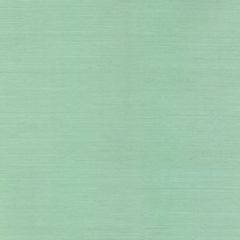 Wallpaper Sisal Twill Color Grasscloth Wallpaper Sample // Aquamarine 8 x 10 