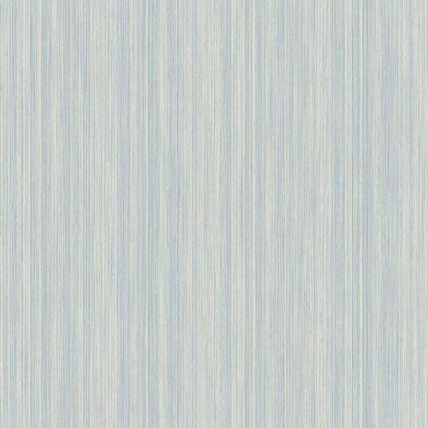 Wallpaper Soft Cascade Wallpaper // Blue & Silver 