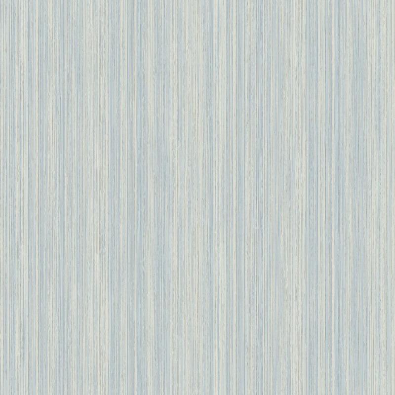 Wallpaper Soft Cascade Wallpaper // Blue & Silver 