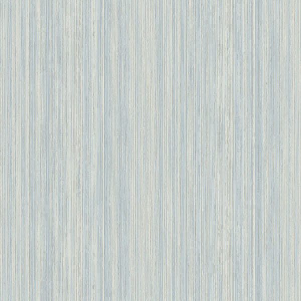 Wallpaper Soft Cascade Wallpaper // Blue & Silver 