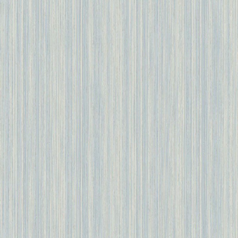 Wallpaper Soft Cascade Wallpaper Sample // Blue & Silver 8 x 10 