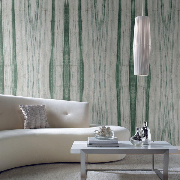 Wallpaper Spanish Marble Peel & Stick Wallpaper // Green 