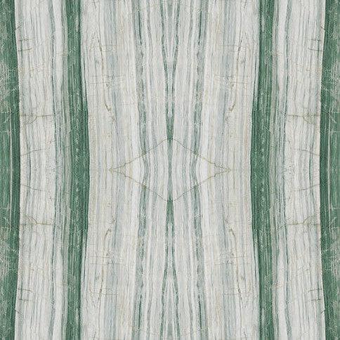 Wallpaper Spanish Marble Peel & Stick Wallpaper Sample // Green 8 x 10 
