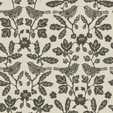 Wallpaper Sparrow & Oak Premium Peel & Stick // Linen & Charcoal 