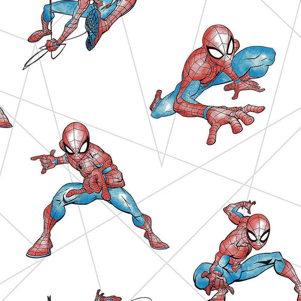 Wallpaper Spider-Man Fracture Wallpaper // Blue & Grey 