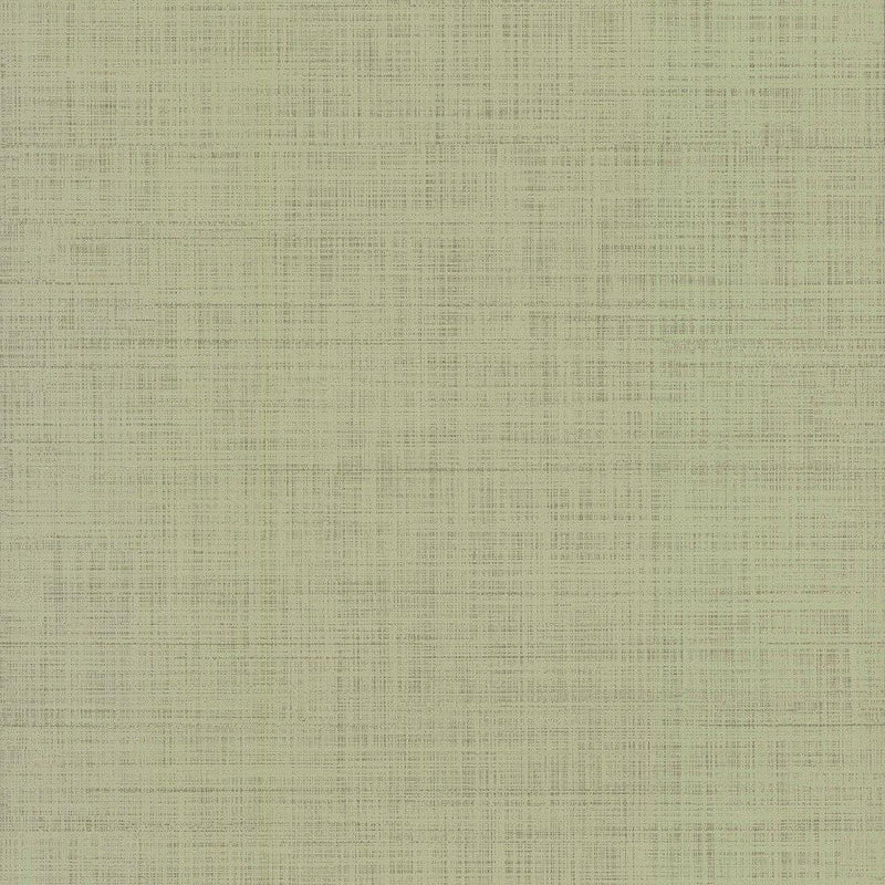 Wallpaper Spun Silk Wallpaper Sample // Green 8 x 10 