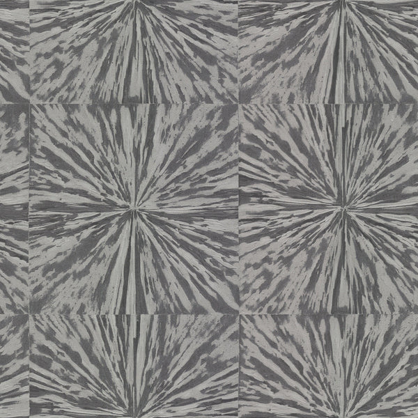 Wallpaper Squareburst Wallpaper // Charcoal 