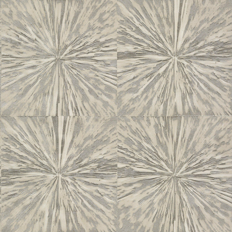 Wallpaper Squareburst Wallpaper Sample // Cream 8 x 10 