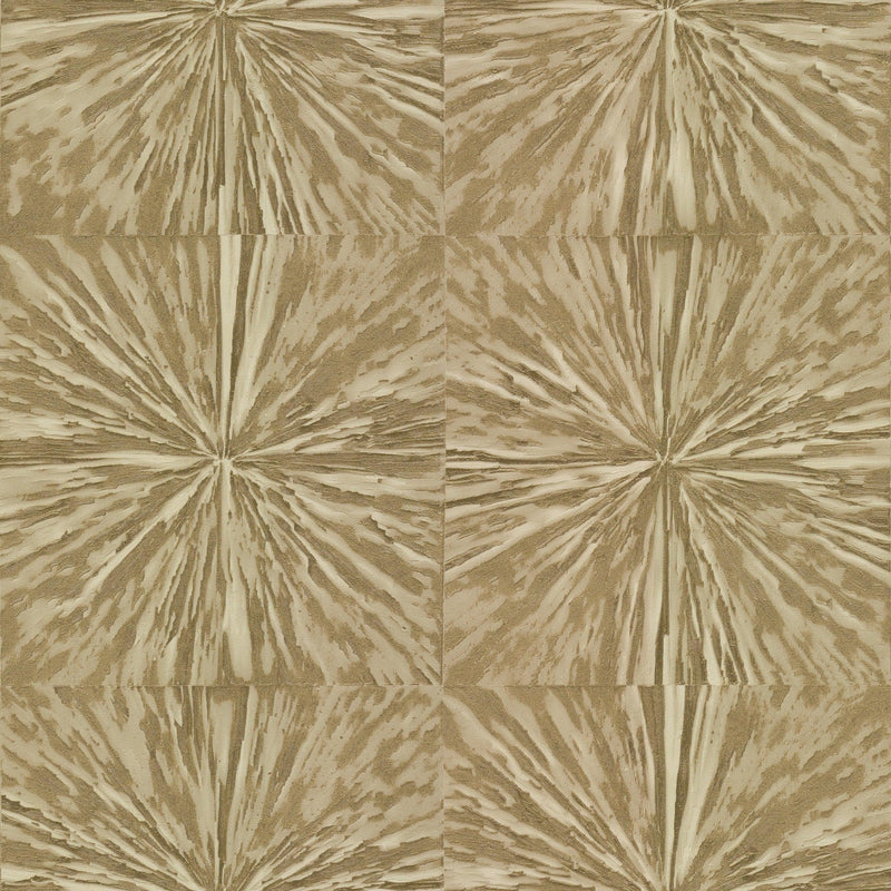 Wallpaper Squareburst Wallpaper Sample // Gold 8 x 10 