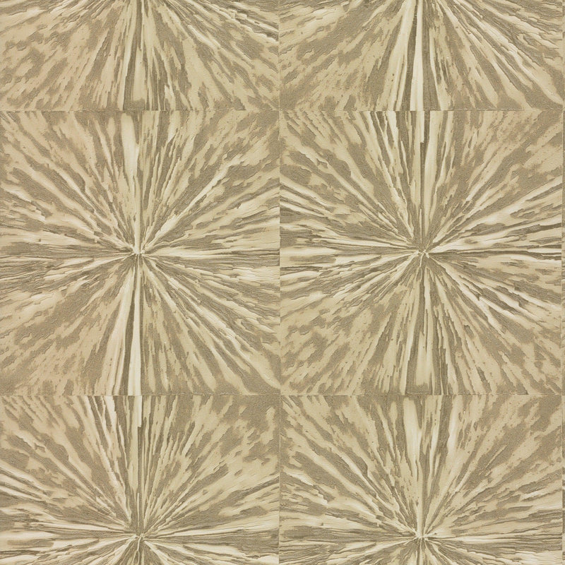 Wallpaper Squareburst Wallpaper Sample // Light Gold 8 x 10 