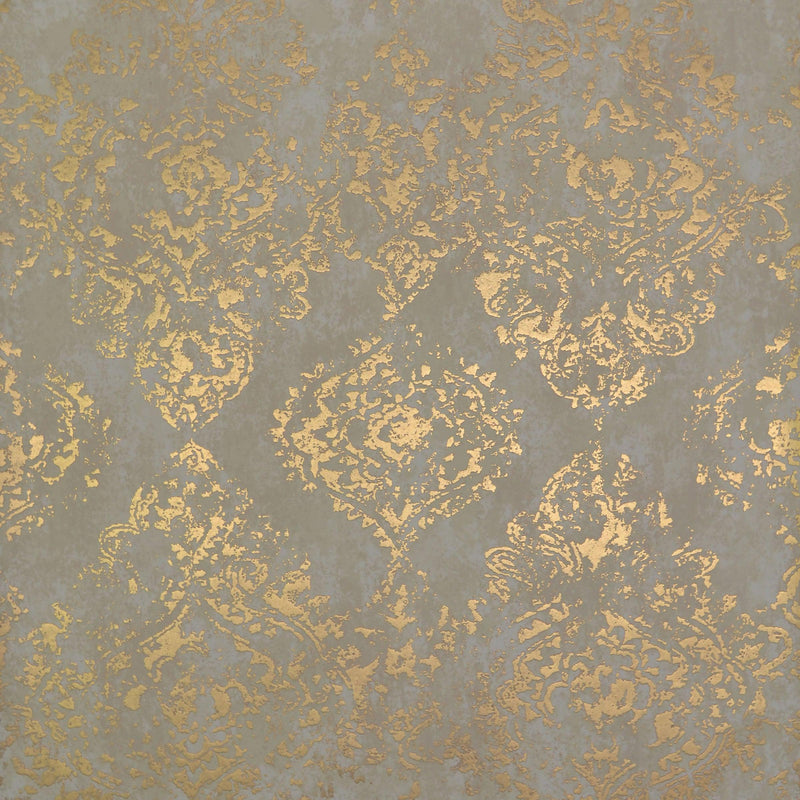 Wallpaper Stargazer Wallpaper Sample // Almond & Gold 8 x 10 