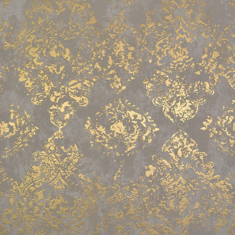Wallpaper Stargazer Wallpaper Sample // Khaki & Gold 8 x 10 