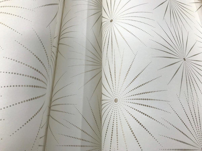 Wallpaper Starlight Wallpaper // White & Silver 