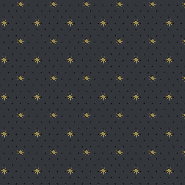 Wallpaper Stella Star Wallpaper // Black Metallic 