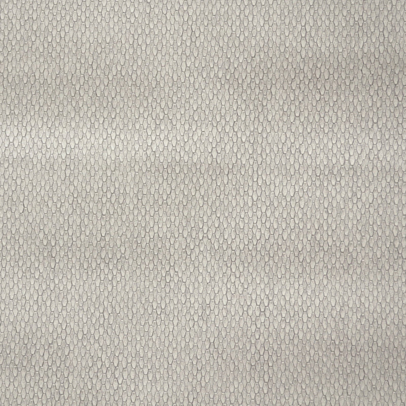 Wallpaper Stretched Hexagons Wallpaper Sample // Grey 8 x 10 