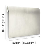 Wallpaper Stucco Finish Wallpaper // White 