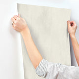 Wallpaper Stucco Finish Wallpaper // White 